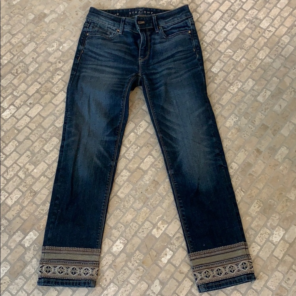 White House Black Market Crop Jeans